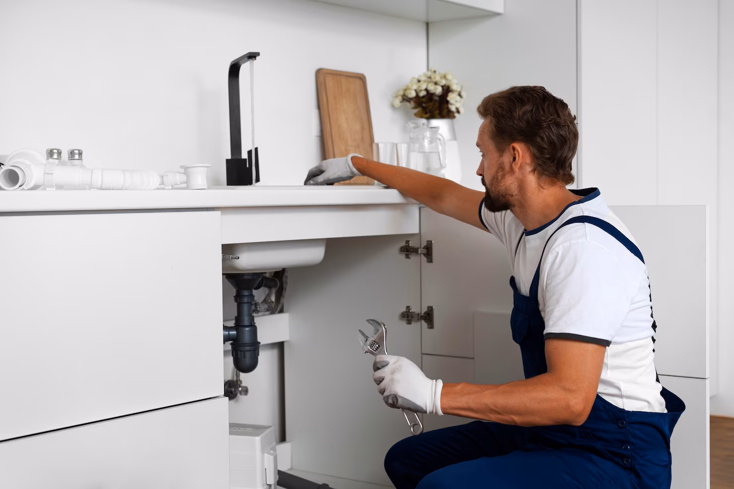 fontanero profesional haciendo su trabajo 23 2150721551